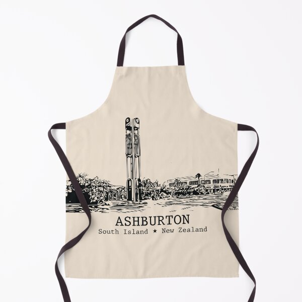 Item preview, Ashburton NZ - Vintage Ink Cityscape designed and sold by Lakeric.