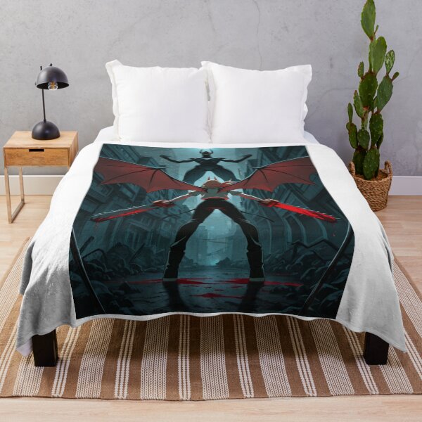 Item preview, Digital Art - Menacing Female Figure, Dark Futuristic Urban Scene designed and sold by AnimeShin.