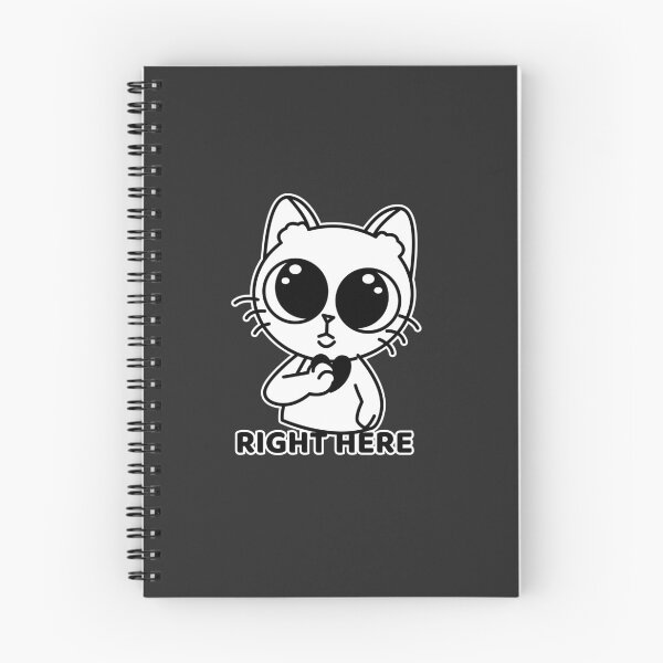 Item preview, Right Here Cat | Cute Cartoon Cat Meme designed and sold by Mammoths.