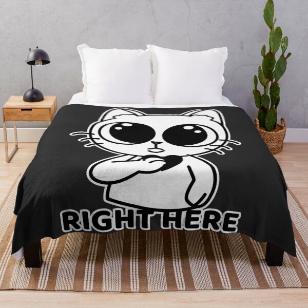 Item preview, Right Here Cat | Cute Cartoon Cat Meme designed and sold by Mammoths.