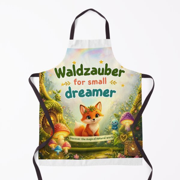Item preview, Forest Magic for Small Dreamers – Cute Fantasy Fox in Enchanted Woodland designed and sold by DervoTeck2767.