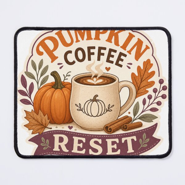 Item preview, Pumpkin Coffee Reset Fall Comfort designed and sold by houseoflushella.