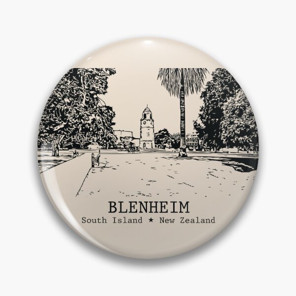 Item preview, Blenheim NZ - Vintage Ink Cityscape designed and sold by Lakeric.