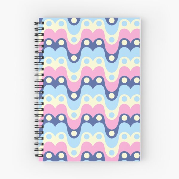 Item preview, Retro Waves – Playful Pastel Wavy Stripe Pattern Design designed and sold by BuckaBaby.