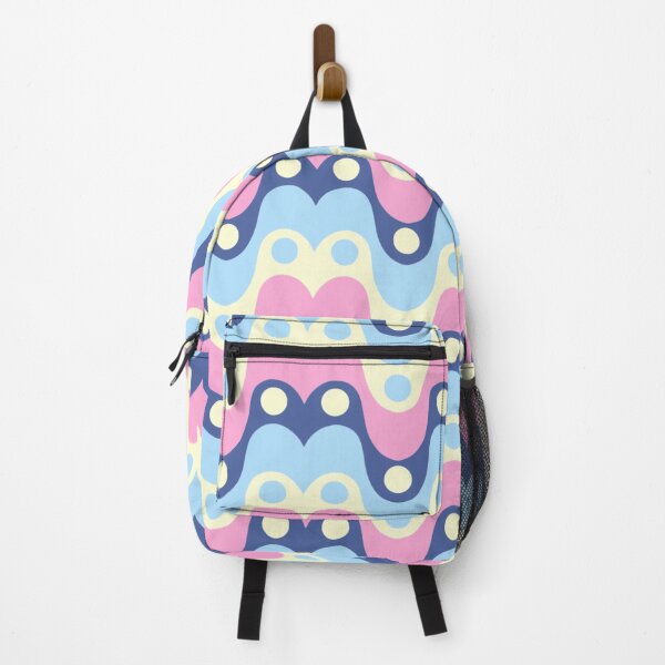 Item preview, Retro Waves – Playful Pastel Wavy Stripe Pattern Design designed and sold by BuckaBaby.