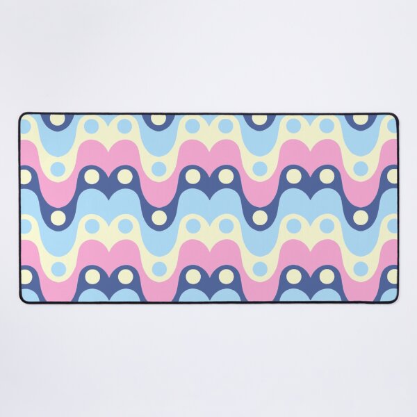 Item preview, Retro Waves – Playful Pastel Wavy Stripe Pattern Design designed and sold by BuckaBaby.