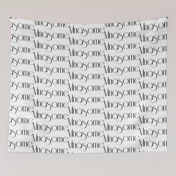Item preview, Mnásome Graphic Art Elegant Feminist Phrase As Gaeilge  designed and sold by feardeargcrafts.