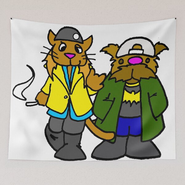Item preview, Jay and Silent Dog designed and sold by Philip Bedard.