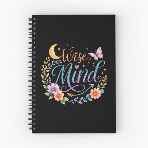 Item preview, Wise Mind DBT Mental Health Therapy Reminder Sticker designed and sold by ArcanePrintsxo.