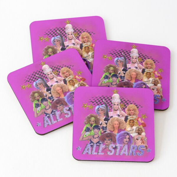 Item preview, Rupaul's Drag Race All Stars 2, Vintage Collage designed and sold by City Peach.