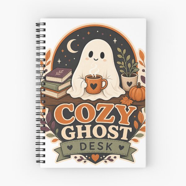 Item preview, Cozy Ghost Desk Season designed and sold by houseoflushella.