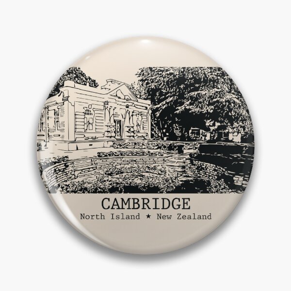 Item preview, Cambridge NZ - Vintage Ink Cityscape designed and sold by Lakeric.