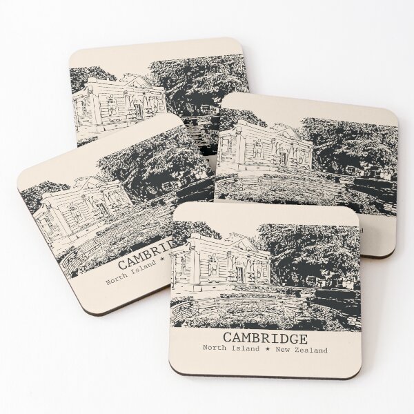 Item preview, Cambridge NZ - Vintage Ink Cityscape designed and sold by Lakeric.