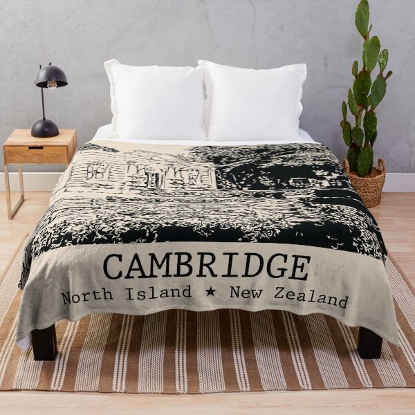Item preview, Cambridge NZ - Vintage Ink Cityscape designed and sold by Lakeric.