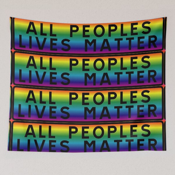 Item preview, All peoples lives matter designed and sold by ALF2023.