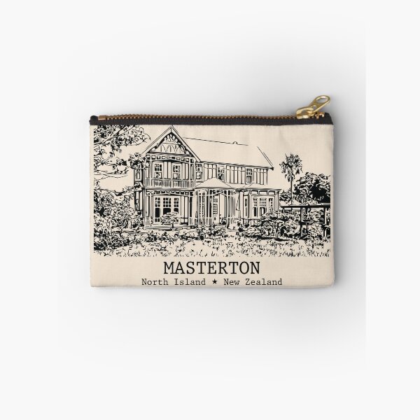 Item preview, Masterton NZ - Vintage Ink Cityscape designed and sold by Lakeric.