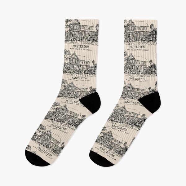Item preview, Masterton NZ - Vintage Ink Cityscape designed and sold by Lakeric.