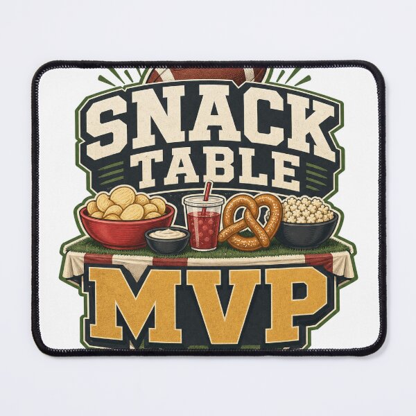 Item preview, Snack Table Game Day MVP designed and sold by houseoflushella.