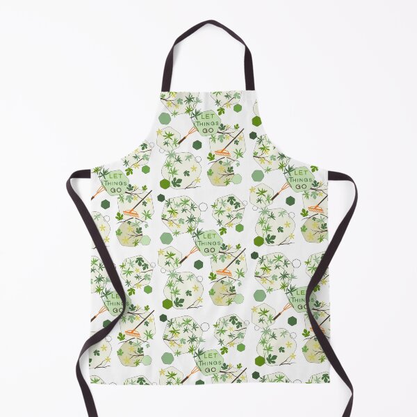 Item preview, Let Things Go Spring Garden Rake Hexagon Pattern designed and sold by Vibria Pattern Studio.
