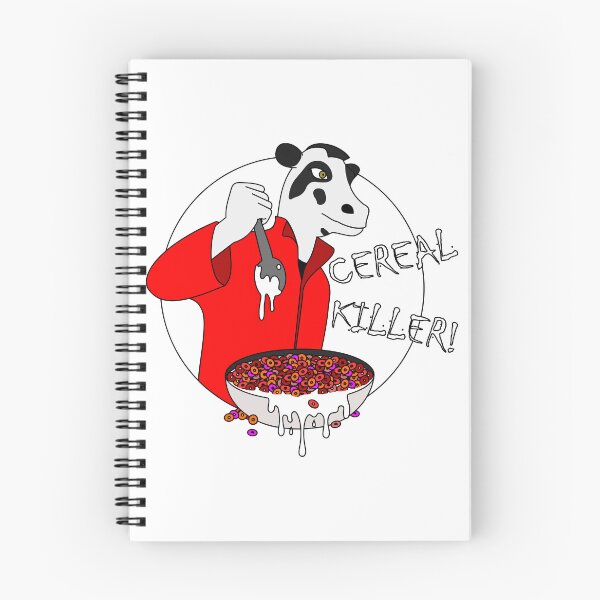Item preview, Funny cartoon cow cereal killer mascot. designed and sold by Veebee-S.