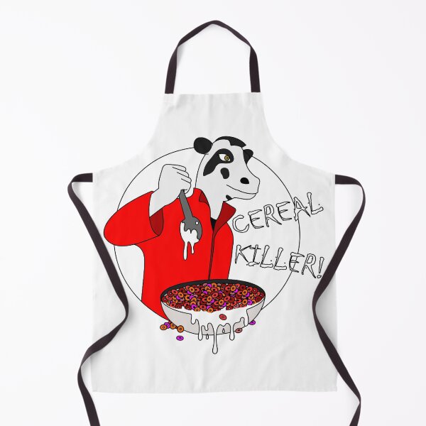 Item preview, Funny cartoon cow cereal killer mascot. designed and sold by Veebee-S.