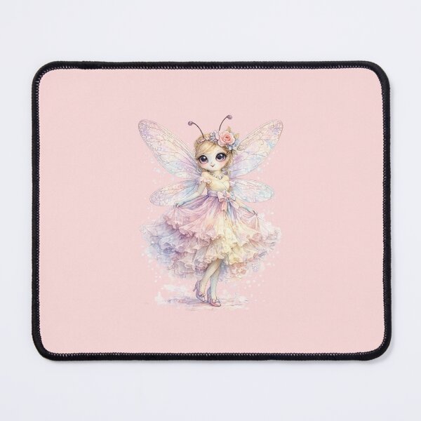 Item preview, Cute watercolor style butterfly girl designed and sold by lafataviola.