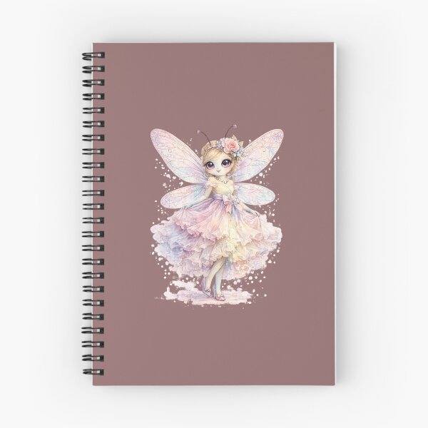 Item preview, Cute watercolor style butterfly girl designed and sold by lafataviola.