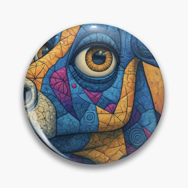 Item preview, Puzzling Patch Cow designed and sold by Neural Brushstrokes.