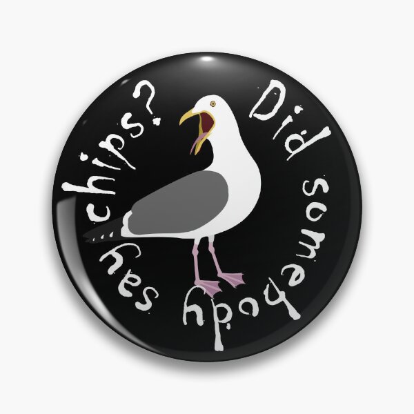 Item preview, Funny cartoon illustration of a hungry seagull. designed and sold by Veebee-S.