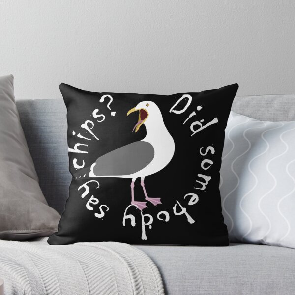 Item preview, Funny cartoon illustration of a hungry seagull. designed and sold by Veebee-S.