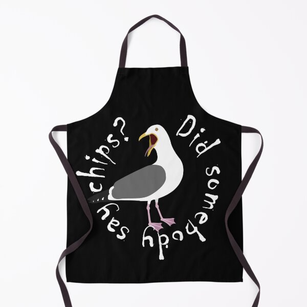 Item preview, Funny cartoon illustration of a hungry seagull. designed and sold by Veebee-S.