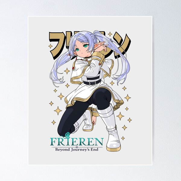 Item preview, Frieren designed and sold by PrismPulseApp.
