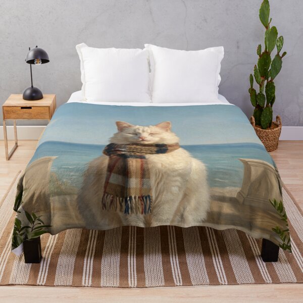 Item preview, Coastal White Cat Portrait designed and sold by Anatolii_Kys.