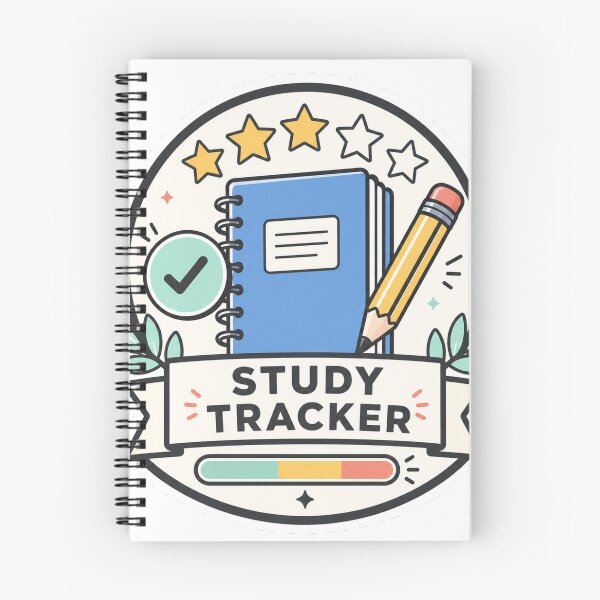 Item preview, Study Tracker Academic Badge designed and sold by houseoflushella.