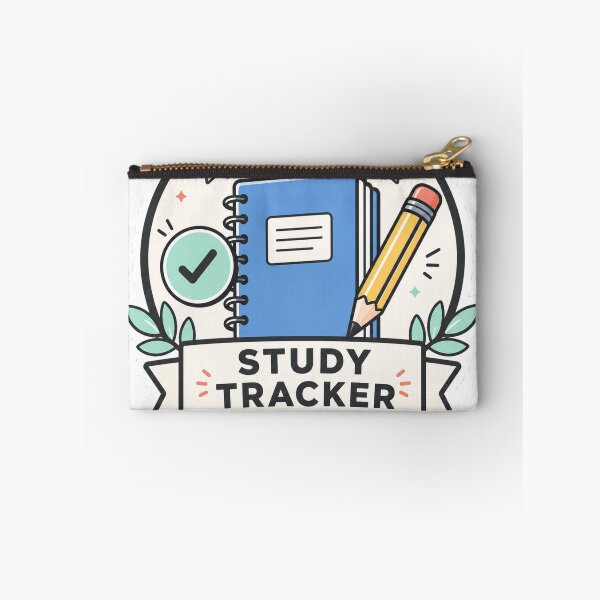 Item preview, Study Tracker Academic Badge designed and sold by houseoflushella.