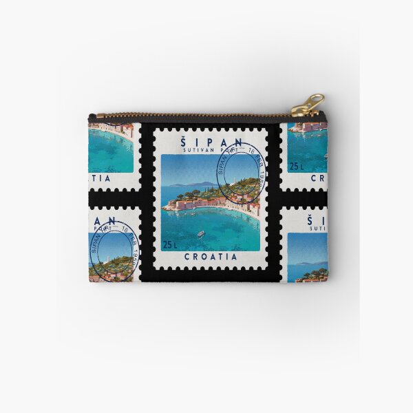 Item preview, Šipan Croatia Sutivan Adriatic Postage Stamp Sticker designed and sold by stickercuffs.