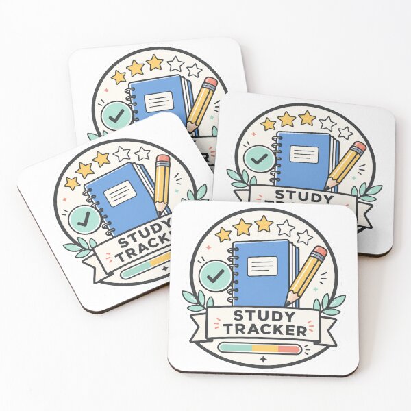 Item preview, Study Tracker Academic Badge designed and sold by houseoflushella.