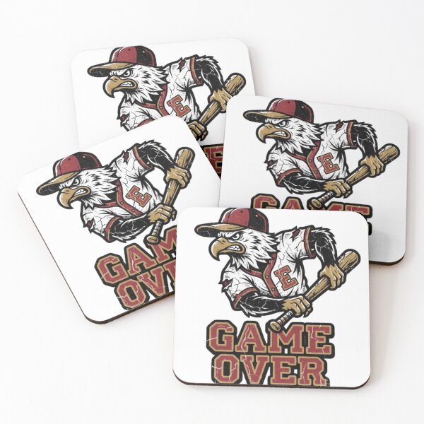 Item preview, Angry eagle baseball - game over designed and sold by LabProShop.