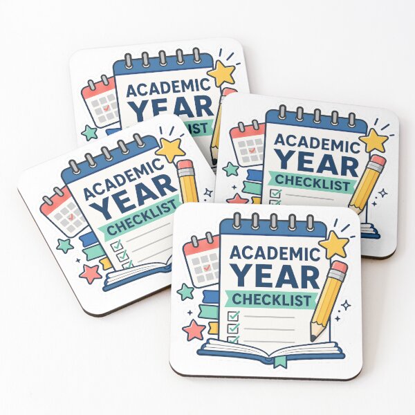 Item preview, Academic Year Checklist designed and sold by houseoflushella.