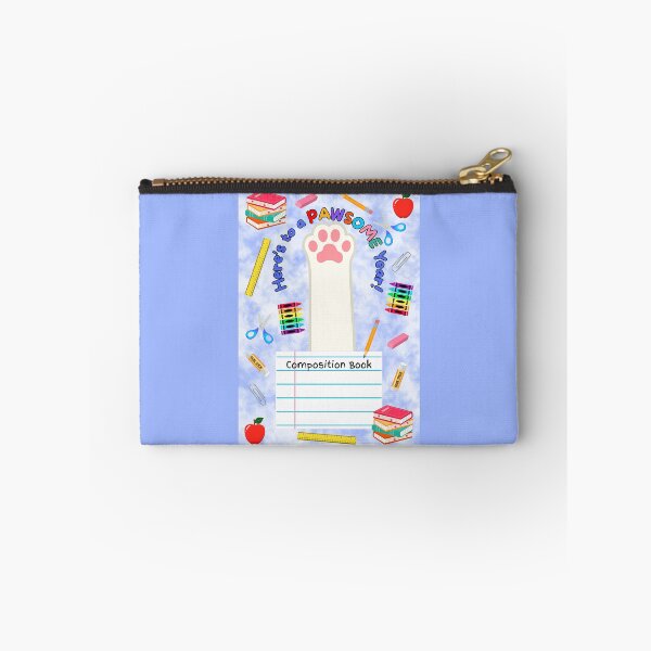 Item preview, White Cat Pawsome School Year Composition Book designed and sold by MYCatStuff.