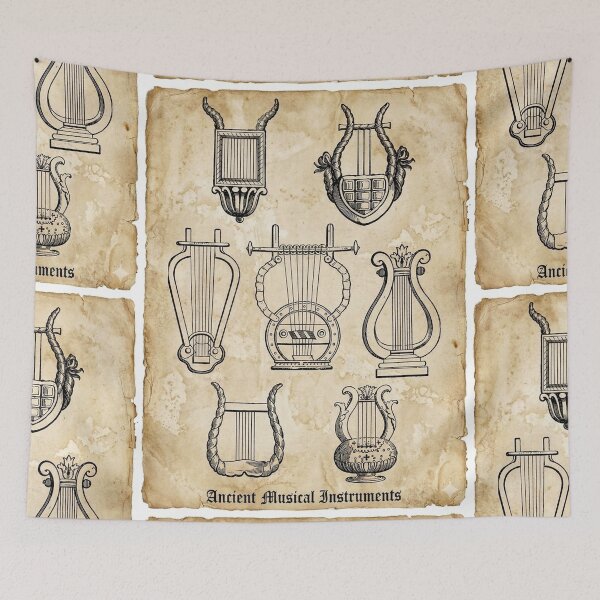 Item preview, Harps: Ancient Musical Instruments from The Bible designed and sold by Tracie J.