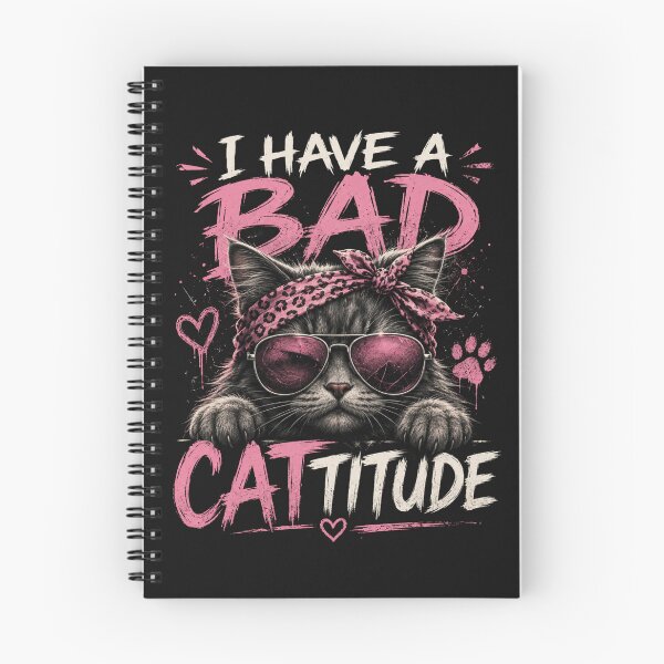 Item preview, I Have a Bad Cattitude designed and sold by Soundpups.