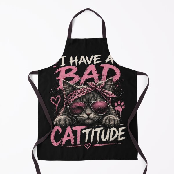 Item preview, I Have a Bad Cattitude designed and sold by Soundpups.