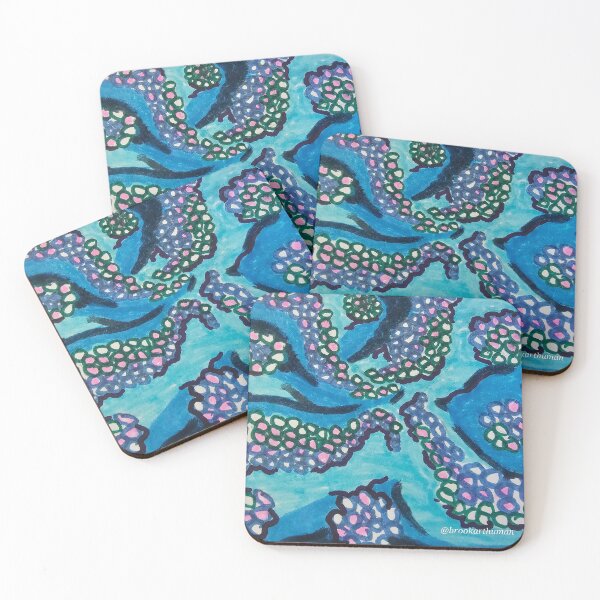 Item preview, Tidepool Blues designed and sold by DancingCreek.
