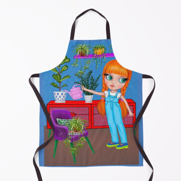Item preview, Cute Girl Watering Plants designed and sold by Skayana.