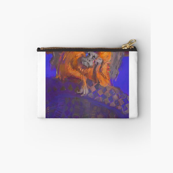 Item preview, Golden lion tamarin realizing it's better to put off thinking about this problem until tomorrow, with a clear head. designed and sold by guilhernunes.