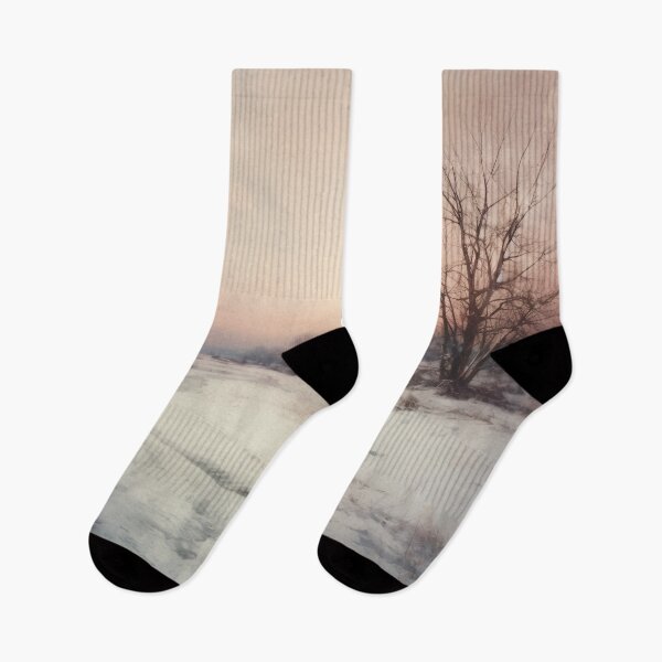 Item preview, A1 Winter Landscape, Tonalist  designed and sold by CrumbBumStudio.
