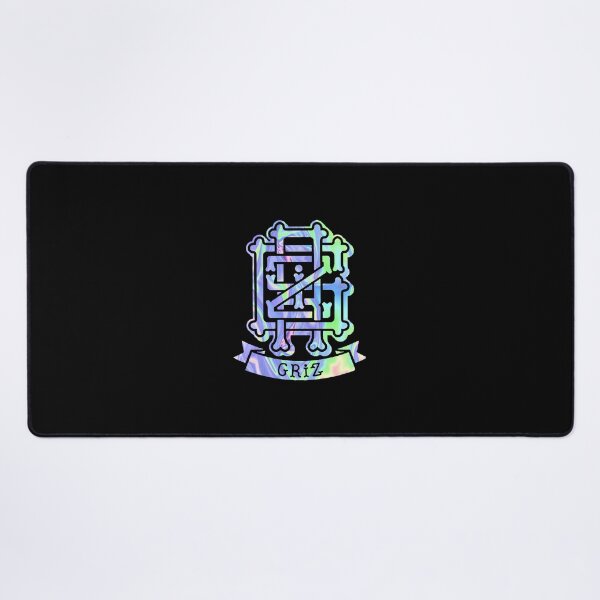 Item preview, Griz Holographic Bones Logo Tie-Dye Fanart designed and sold by FestDrip.
