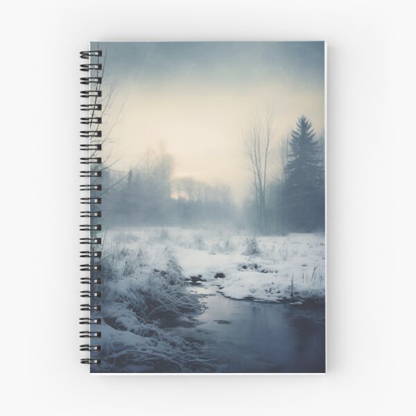 Item preview, A2  Winter Landscape, Tonalist  designed and sold by CrumbBumStudio.