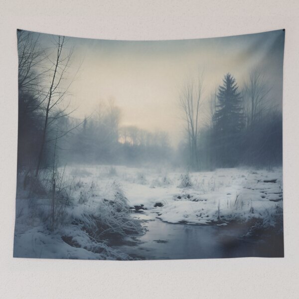 Item preview, A2  Winter Landscape, Tonalist  designed and sold by CrumbBumStudio.